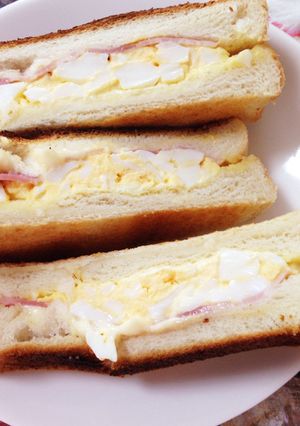 食パン消費に!喫茶店の味モーニングサンド-レシピのメイン写真