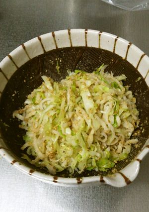 切り干し大根とキャベツのごま合え-レシピのメイン写真
