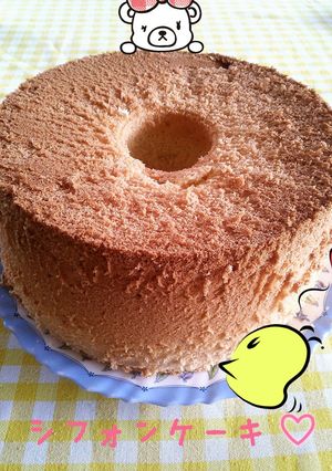 桜ラテリキュールが香るシフォン-レシピのメイン写真