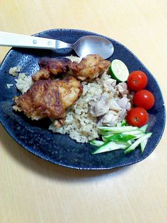 炊飯器シンガポールライス(カオマンガイ)-レシピのメイン写真