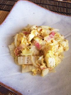 白菜消費に☆チーズ入り白菜の卵とじ-レシピのメイン写真