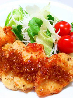 チキンソテー☆和梨りんごのオニオンソース-レシピのメイン写真