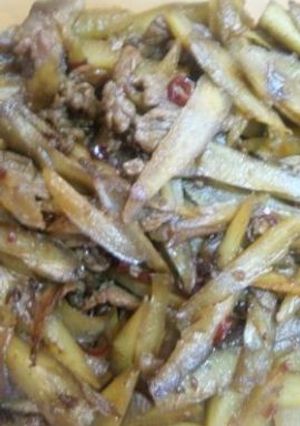 牛肉とごぼうの炒め煮（常備菜）-レシピのメイン写真