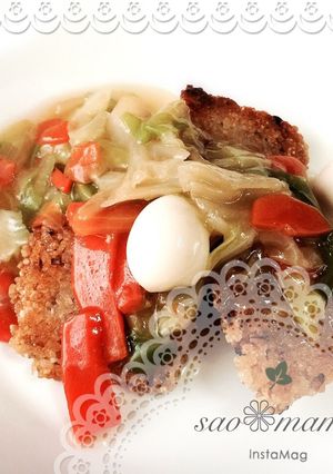 簡単♡残りご飯で中華風おこげ♩-レシピのメイン写真