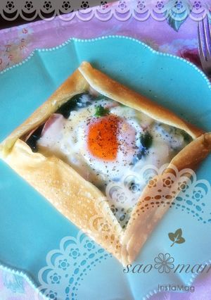 HMで蕎麦粉不使用ガレット♬-レシピのメイン写真