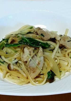 きのこ焼きうどん (しそ風味♡たあめん)-レシピのメイン写真