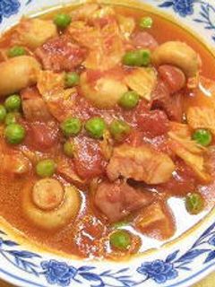 ベーコンと野菜のトマト煮-レシピのメイン写真