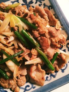 豚肉と香味野菜の中華炒め-レシピのメイン写真