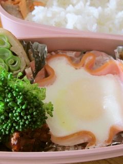 お花の目玉焼き-レシピのメイン写真