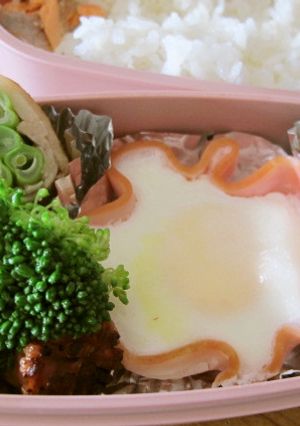 お花の目玉焼き-レシピのメイン写真