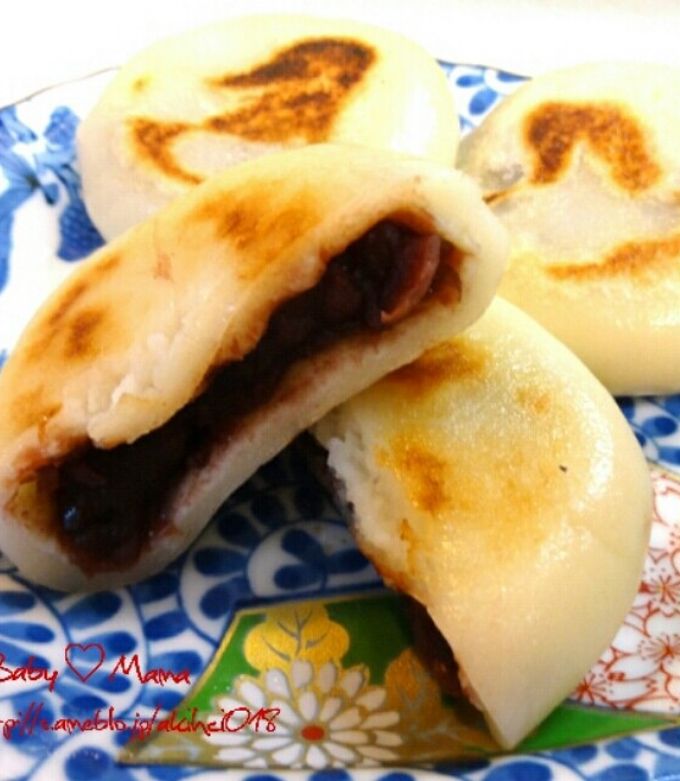 お正月に簡単おやつ／焼きあんこ餅 by Baby♡Mama 【クックパッド