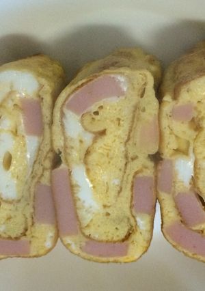 卵焼き(魚肉ソーセージ）-レシピのメイン写真
