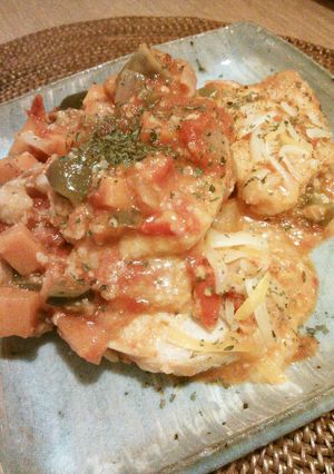 チキンのラタトゥイュ煮込み-レシピのメイン写真