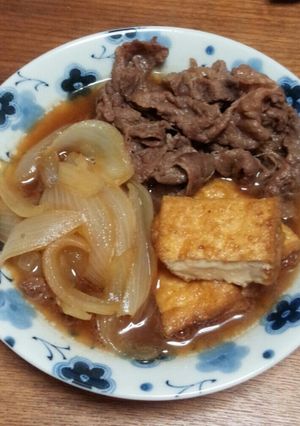 #肉豆腐#-レシピのメイン写真