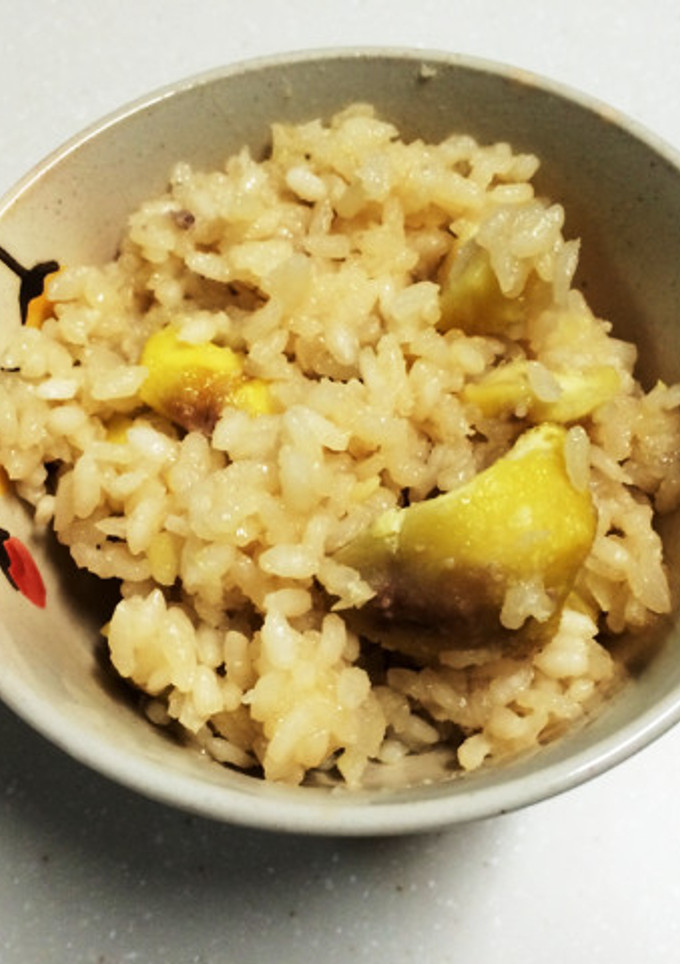 生栗から作る！栗ご飯-レシピのメイン写真