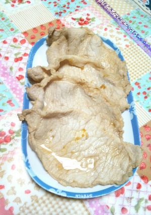 豚肉醤油煮-レシピのメイン写真