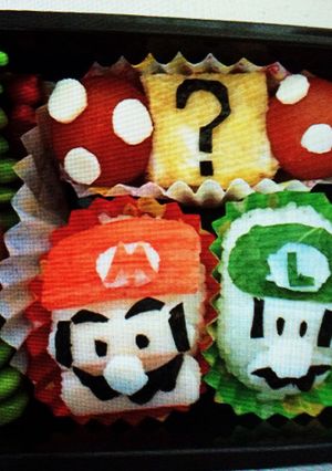キャラ弁 マリオ-レシピのメイン写真