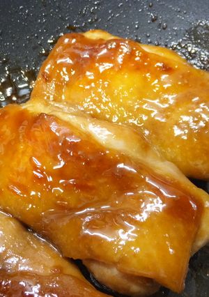 フライパンでこってり♪簡単テリヤキチキン-レシピのメイン写真