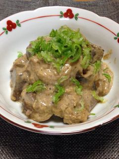 こんにゃくと鳥レバーのカラシマヨ和え-レシピのメイン写真