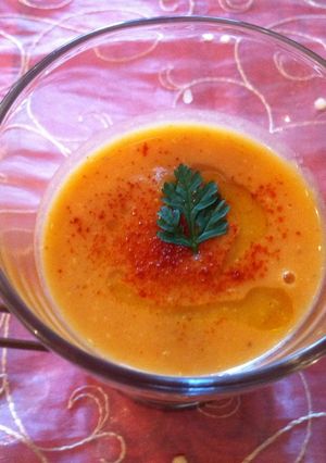 レンズ豆の冷たいスープ-レシピのメイン写真