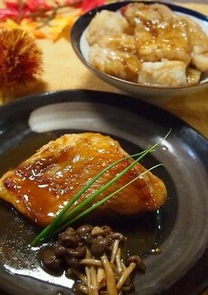 甘辛にんにく風味♡キンキの煮つけ-レシピのメイン写真