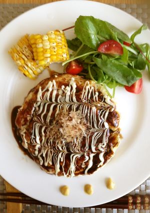 粉っぽくないふわふわなお好み焼き-レシピのメイン写真