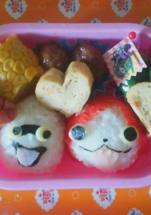 妖怪ウォッチ ジバニャン☆キャラ弁-レシピのメイン写真
