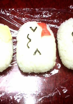 キャラおにぎり　-レシピのメイン写真