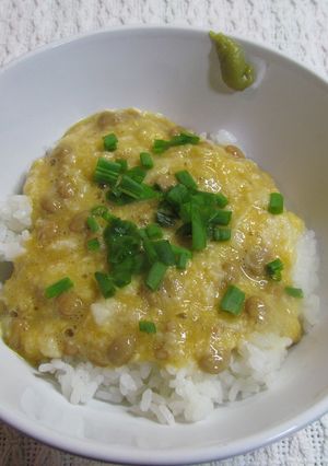 我が家のとろろ納豆丼-レシピのメイン写真
