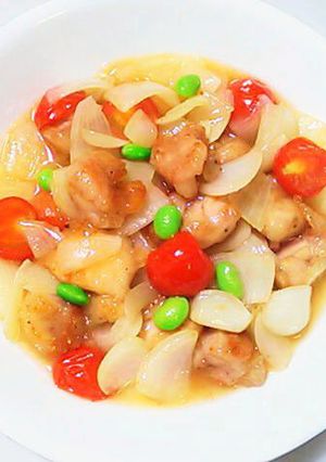 和果ごこち☆和梨りんごの酢豚風中華炒め-レシピのメイン写真