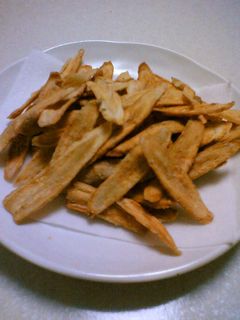 我んとこの、ごぼうチップス-レシピのメイン写真