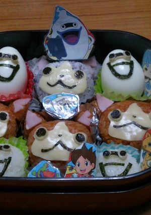 2014 運動会 妖怪ウォッチ弁当-レシピのメイン写真