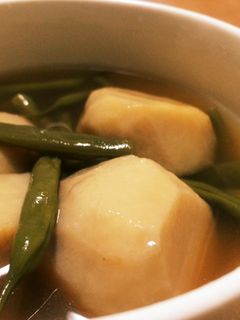 *里芋といんげんの煮物*-レシピのメイン写真