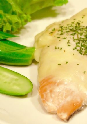 時短ふっくらチーズサーモン-レシピのメイン写真