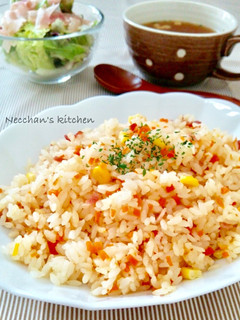 食欲そそる♡バターミルクピラフ-レシピのメイン写真