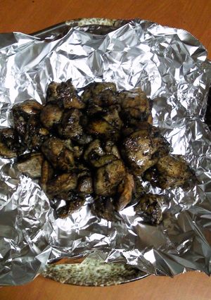 超お手軽簡単　地鶏の炭火焼き（風）-レシピのメイン写真