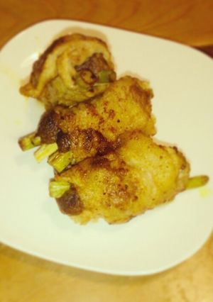 アスパラガスとしめじの豚肉巻き-レシピのメイン写真