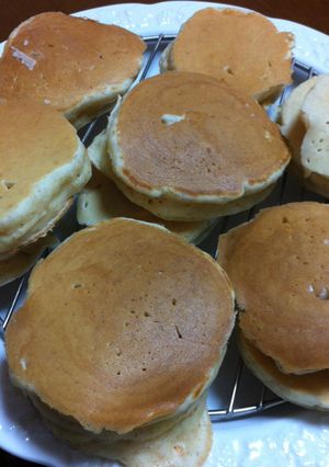 全粒粉入りヨーグルトホットケーキ-レシピのメイン写真