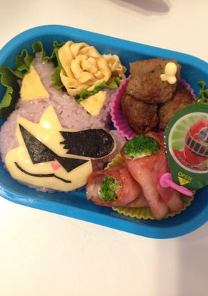妖怪ウオッチ ワルニャン お弁当-レシピのメイン写真