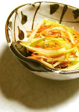 セロリとにんじんの変わりきんぴら-レシピのメイン写真
