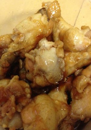 圧力鍋で時短★手羽元の簡単甘辛煮☆-レシピのメイン写真