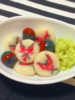 歌舞伎ずんだ白玉(*^^*)-レシピのメイン写真