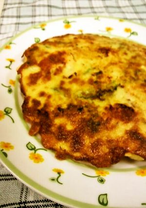 鮭ゴーヤのポテトパンケーキ-レシピのメイン写真