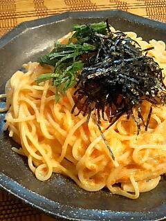 トロ~リクリーミィ☆明太子スパゲティ-レシピのメイン写真