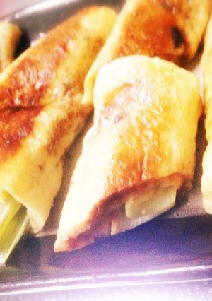 ネギの揚げ巻き★甘味噌味-レシピのメイン写真