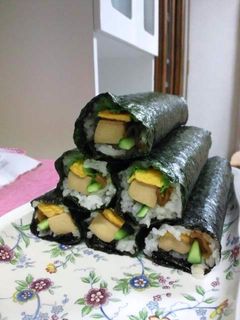 私の巻き寿司-レシピのメイン写真