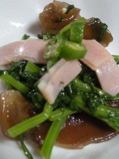 春菊と生キクラゲの酢のもの-レシピのメイン写真