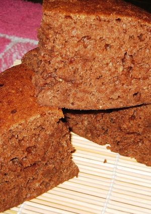 炊飯器でノンオイル★豆腐ココアケーキ-レシピのメイン写真