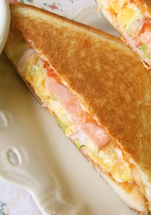 ☆ママと息子の朝食☆玉子サンド-レシピのメイン写真