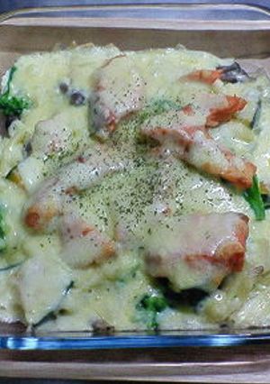 具沢山！鮭グラタン-レシピのメイン写真
